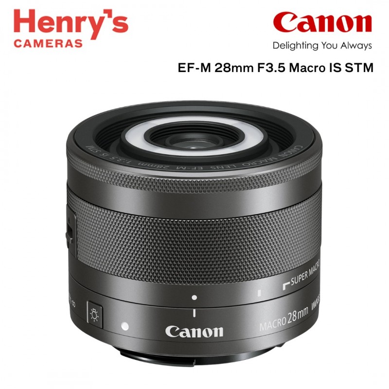 CANON EF-M 28MM F3.5 MACRO IS STM